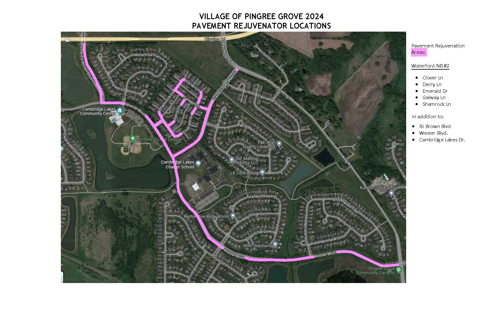 Construction Street Rejuvenation 2024