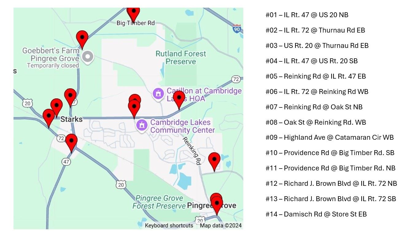 Flock Camera Locations